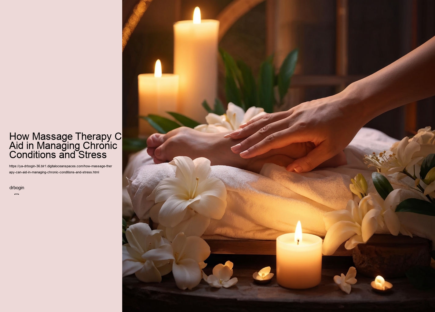 How Massage Therapy Can Aid in Managing Chronic Conditions and Stress